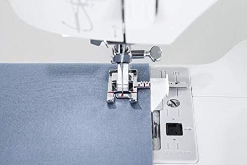 Singer | Sew Easy Foot, Sew perfectly straight lines with ease, Includes Ruler with Adjustable Guide to set seam allowance, Beautiful Topstitching - Sewing Made Easy