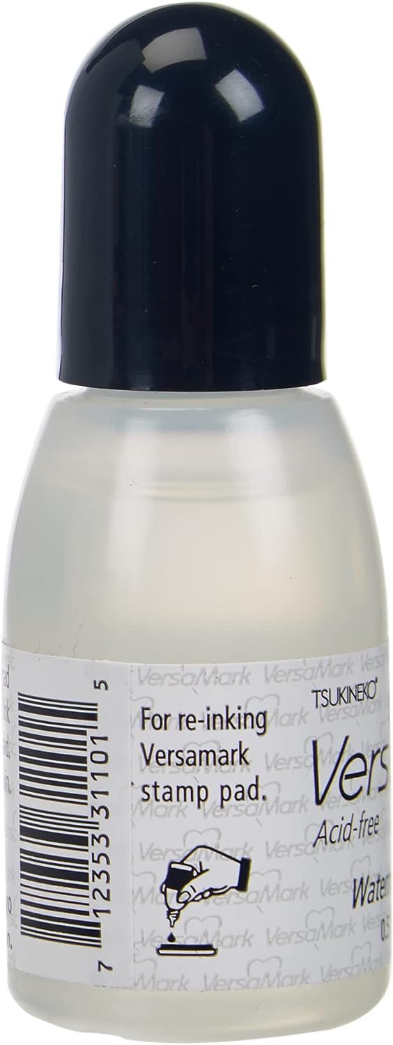 Tsukineko RM000001 1/2 Fluid Ounce VersaMark Inker, Clear