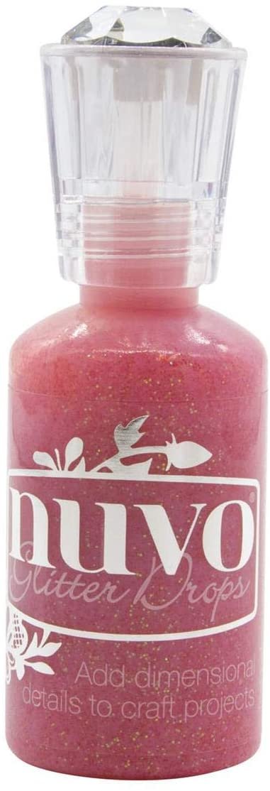 Tonic Studios Nuvo Glitter Drops 1.1oz-Red Sunstone