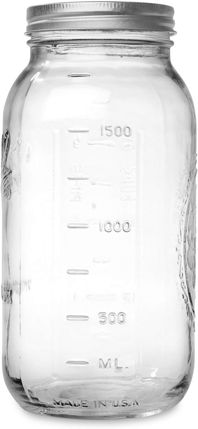 Ball 1 64oz Wide Mouth Half Gallon Mason Jar