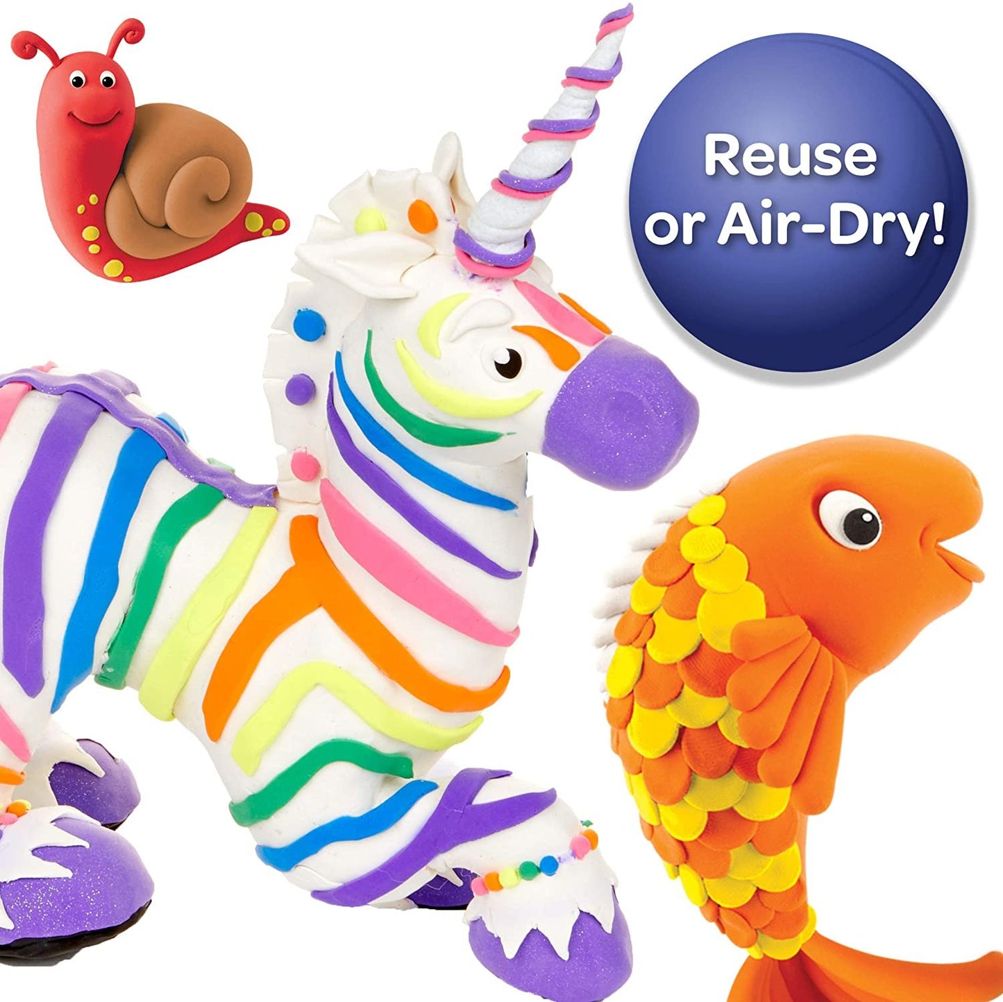 Crayola Model Magic Alternative to Modeling Clay for Kids