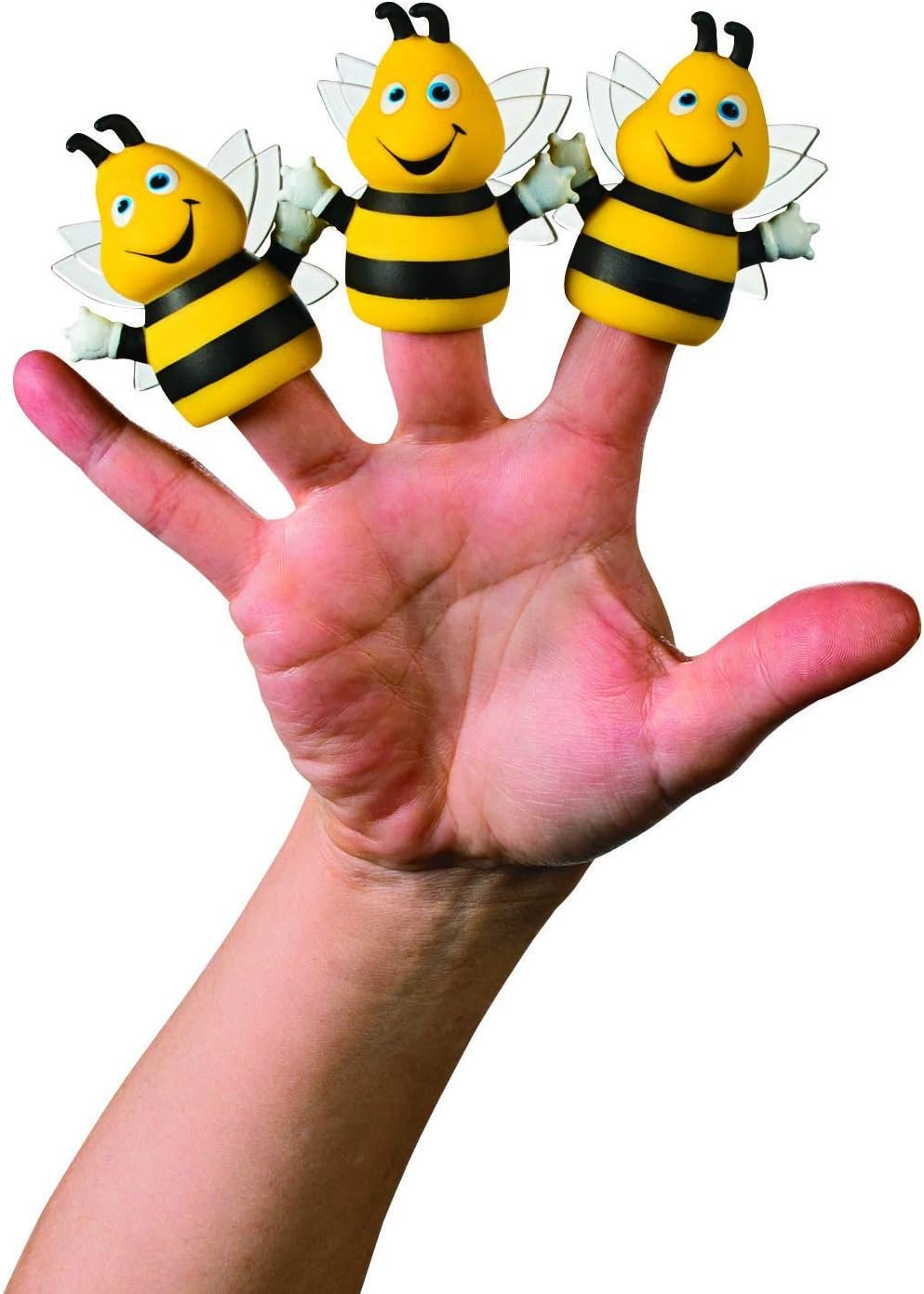 Busy Bee Finger Puppets - Novelty Toys & Finger Puppets, 12 Count