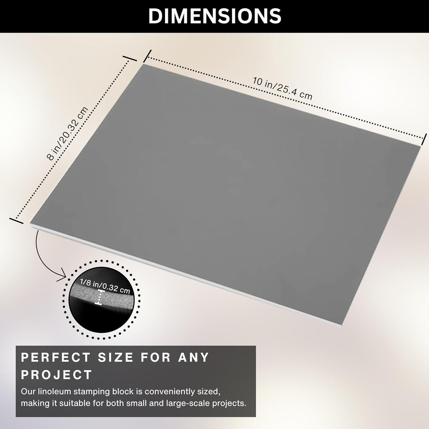 Linoleum Blocks for Printmaking - Printmaking Supplies from Pixiss - Linocut Rubber Stamps (12 Pack) 8"x10"x1/8" - Stamp Block for Stamp Making Kit - Linoleum Block Printing Kit for Relief Printing