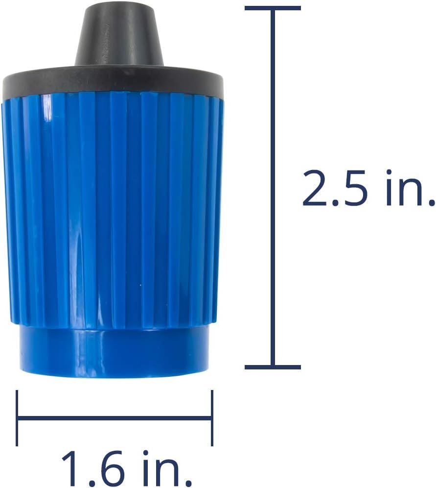 Pacific Arc Hand Held Rotary Lead Pointer with Sharp and Blunt Settings and Lead Cleaner, Blue