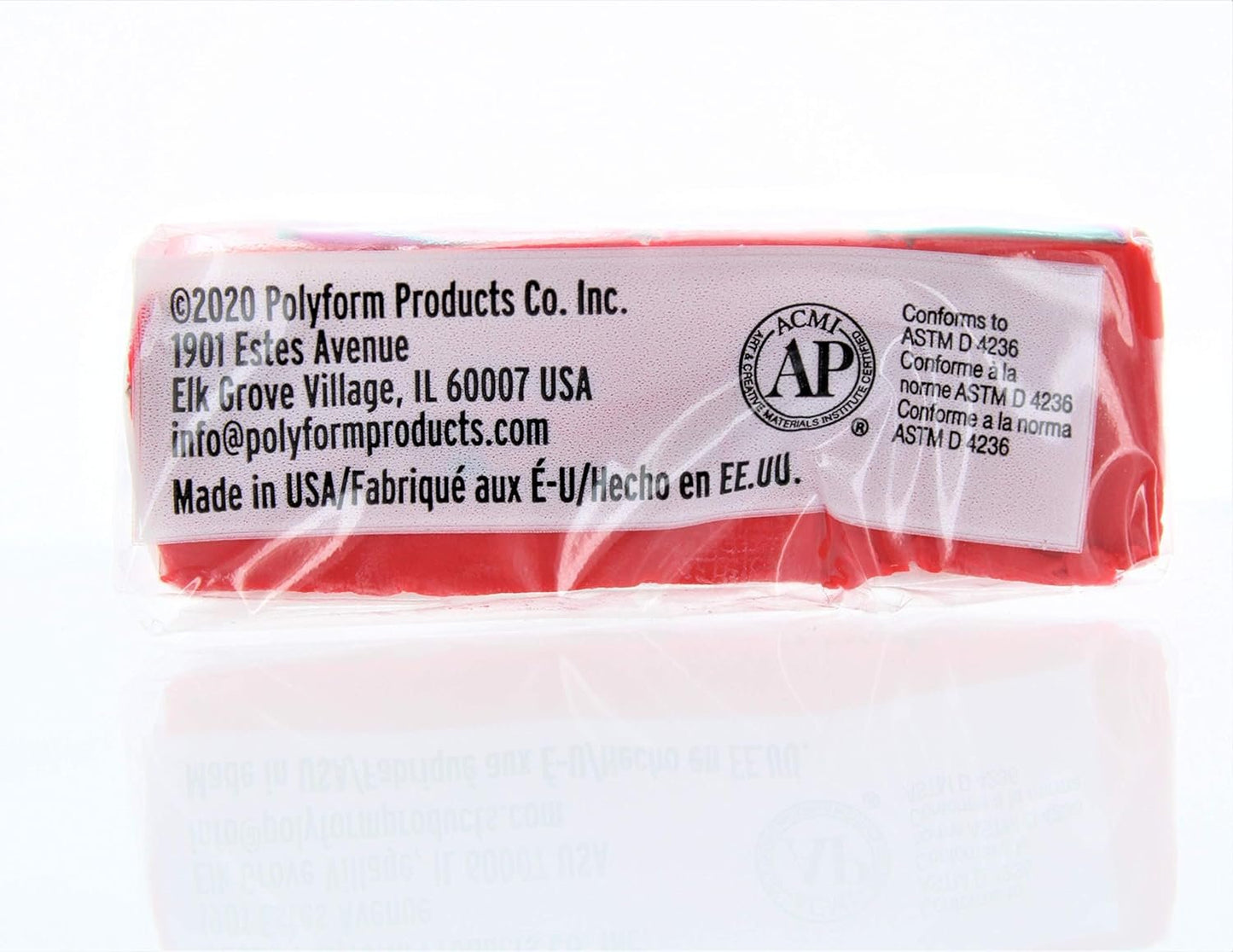 Sculpey Iii Polymer Clay 2oz-Red Hot Red