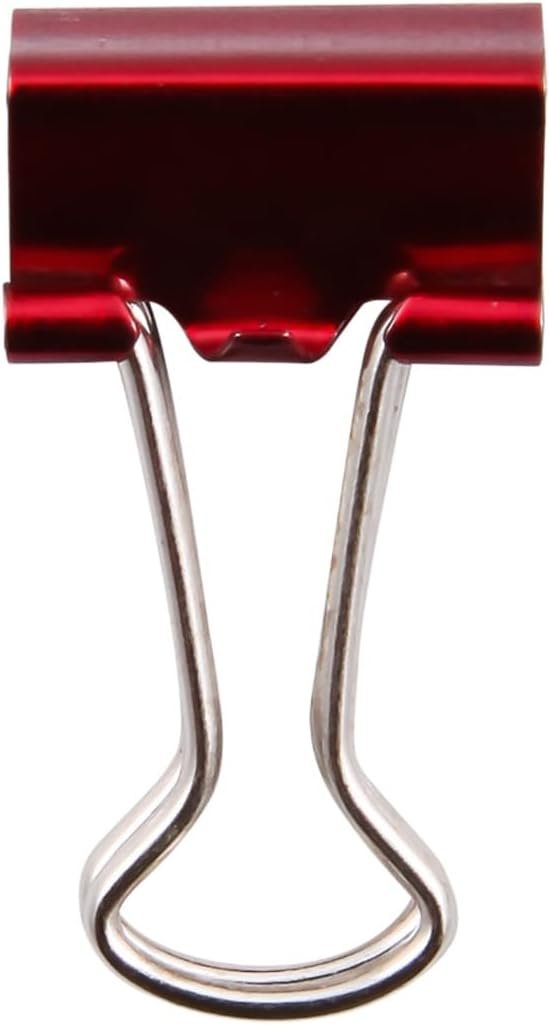 Baumgartens BAU29710 Mini Binder Clips .5" 12/Pkg-Assorted Colors