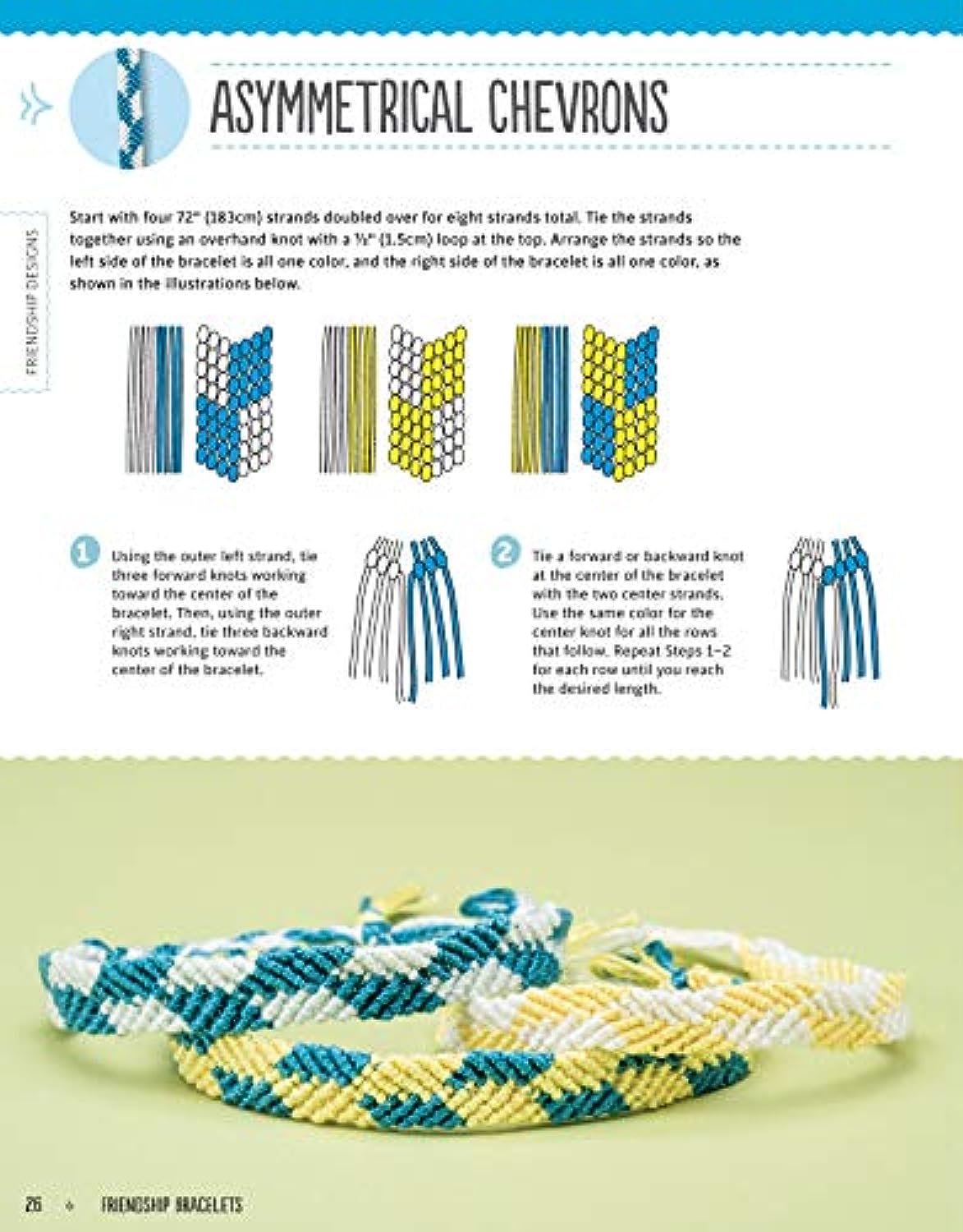 Friendship Bracelets All Grown Up: Hemp, Floss, and Other Boho Chic Designs to Make (Design Originals) 30 Stylish Designs, Easy Techniques, and Step-by-Step Instructions for Intricate Knotwork