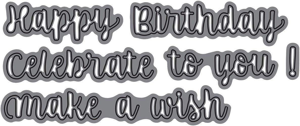 KB Riley 1003 Karen Burniston Dies-Word Set 2-Birthday
