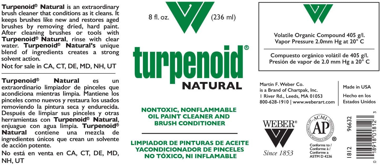 Weber Natural Turpenoid Bottle