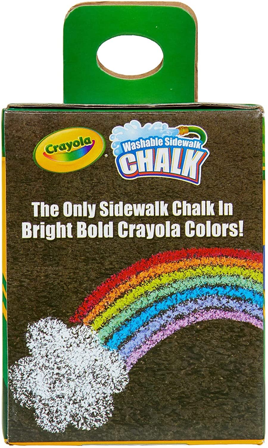 Crayola Washable Sidewalk Chalk, 12 Classic Crayola Colors Outdoor Art Gift for Kids 4 & Up, 12 Classic Crayola Colors, Anti-Roll Sidewalk Chalk Sticks Keep Little Artist's Tools Close At Hand