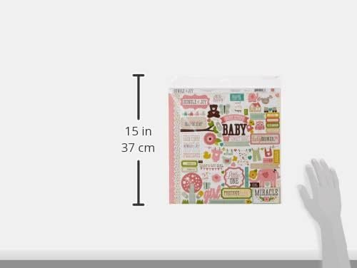 Echo Park Paper Company Echo Park Paper BJG45016 Bundle of Joy Girl Collection Scrapbooking Kit
