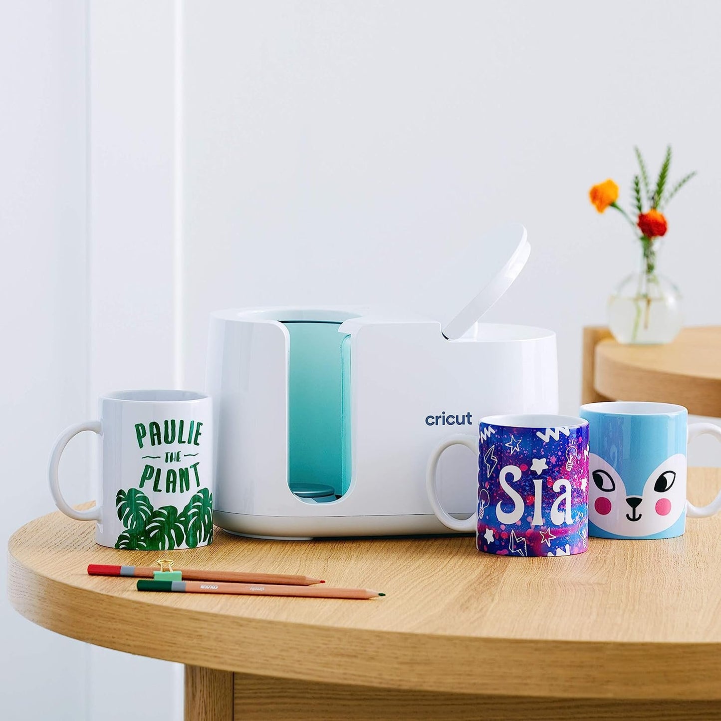 Cricut Mug Press US, Heat Press for Sublimation Mug Projects, One-Touch Setting, for Infusible Ink Materials & Mug Blanks