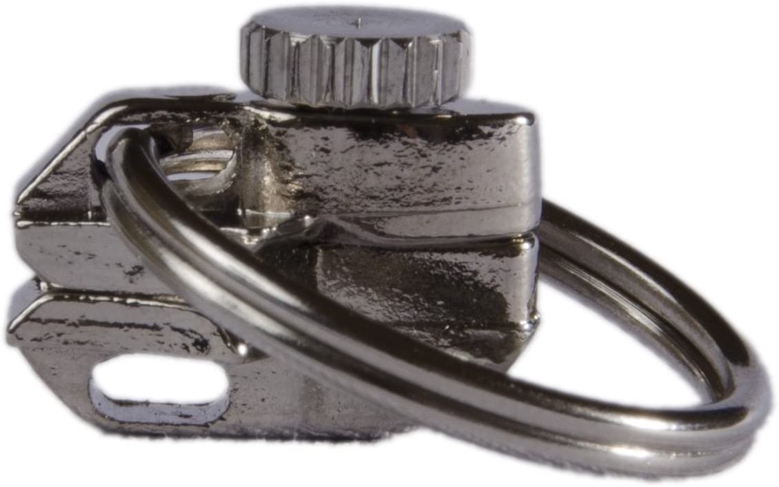 FixnZip Nickel Replacement Zipper for Sewing,