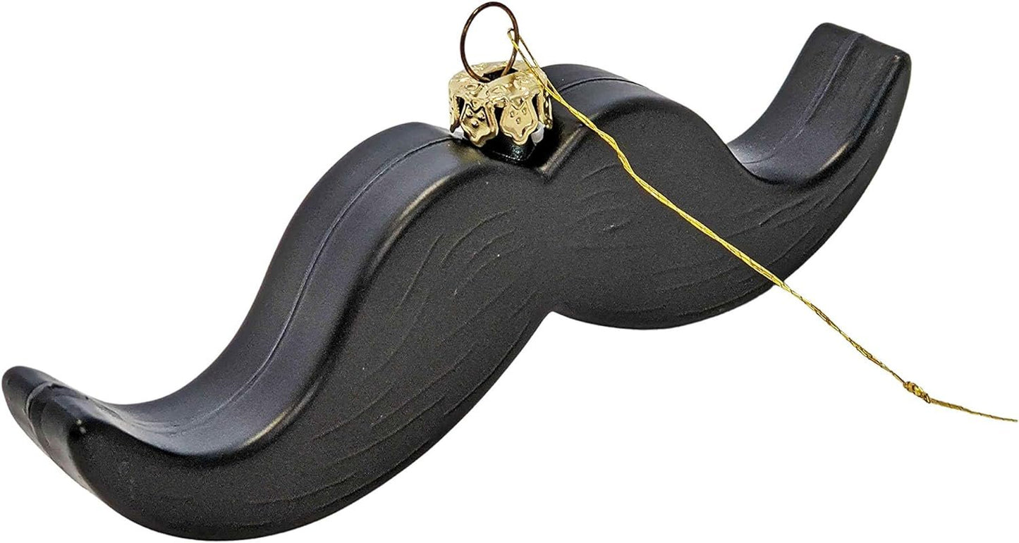 Archie McPhee Mustache Ornament for Holiday Trees