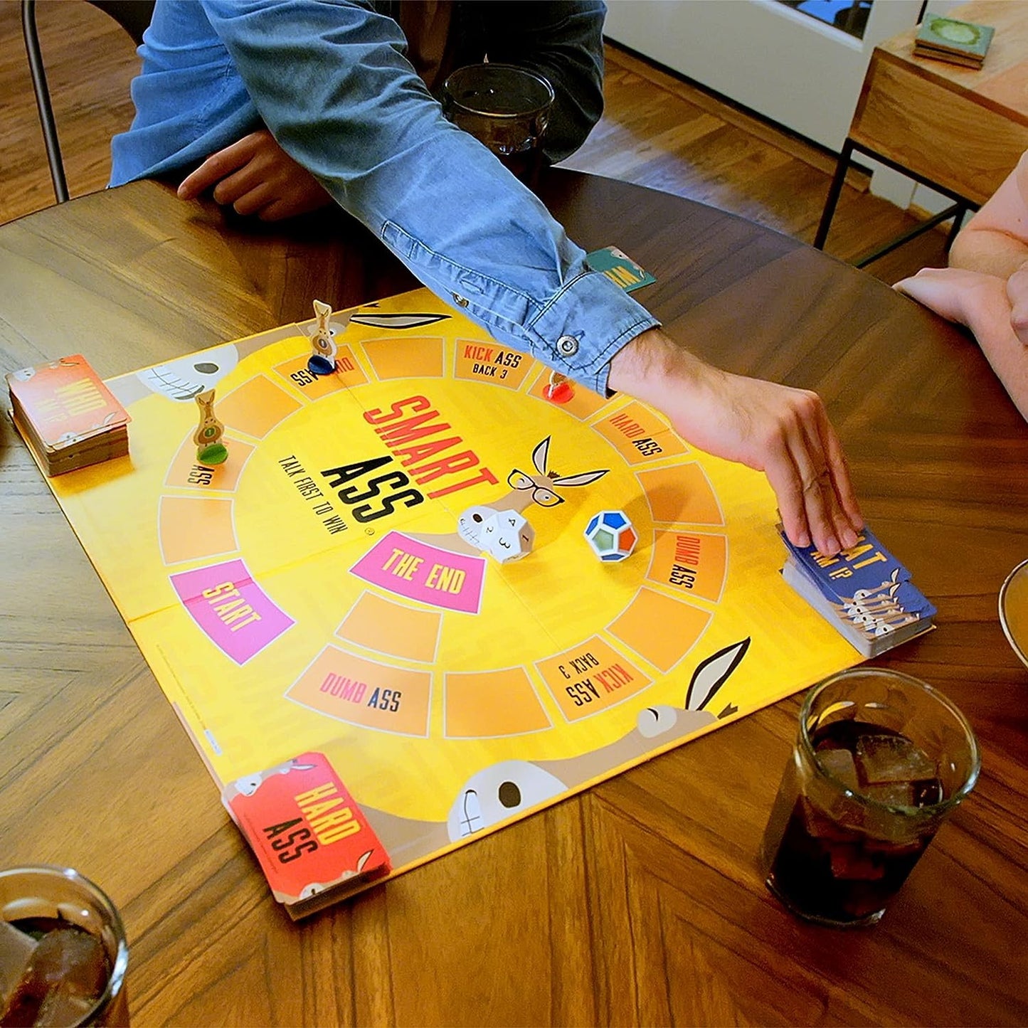 University Games, Smart Ass, The Ultimate Party Game, for Families and Adults Ages 12+, 2 to 6 Players