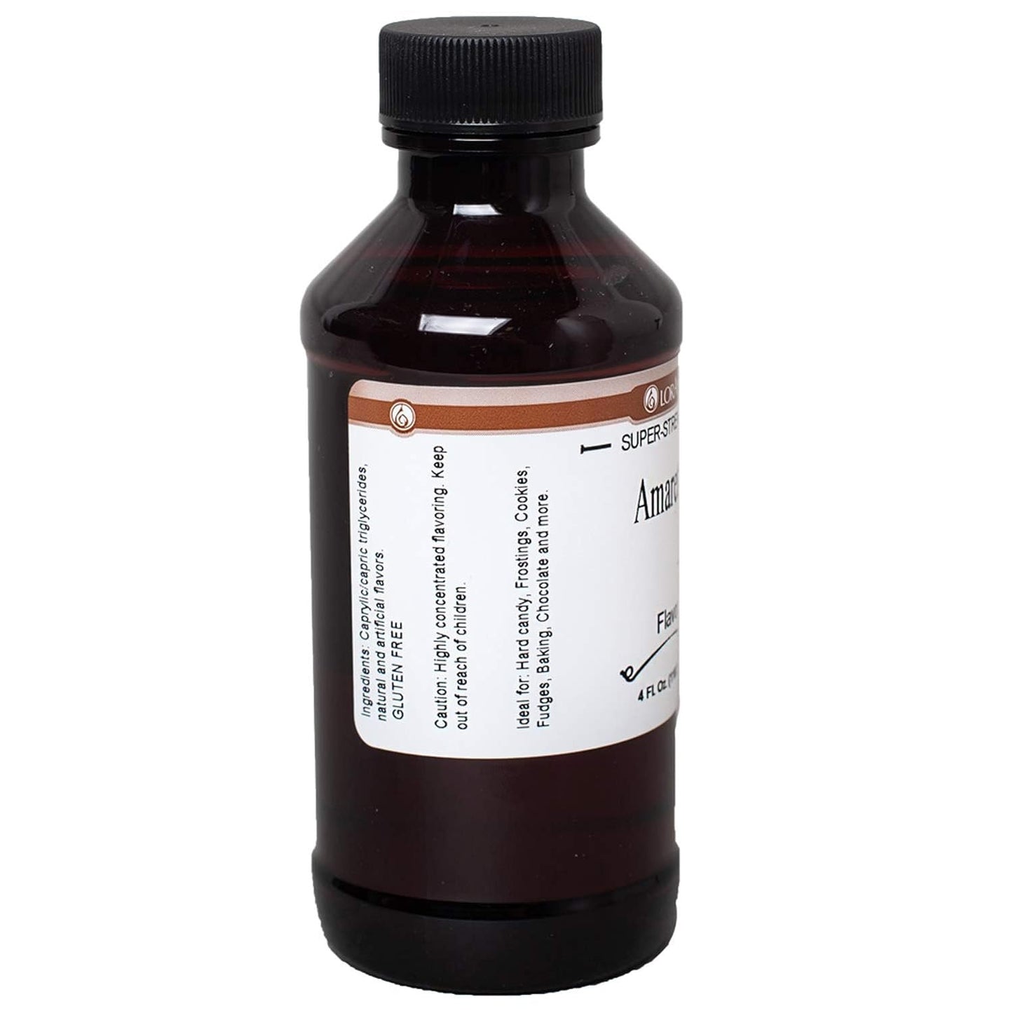 LorAnn Amaretto SS Flavor, 4 ounce bottle