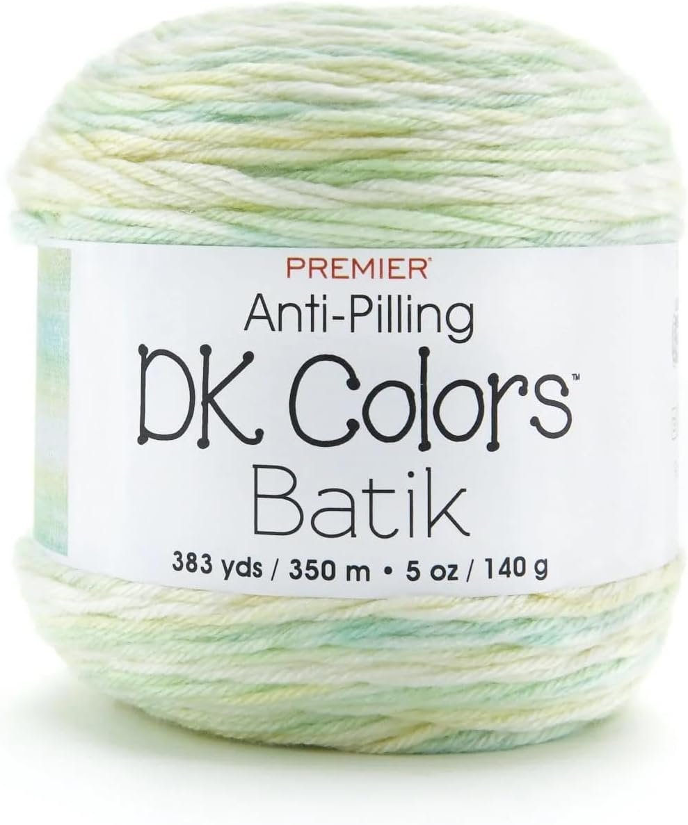 Premier Anti-Pilling DK Colors Batik, Machine Washable, Soft, DK Weight Yarn, Beautiful Stripes