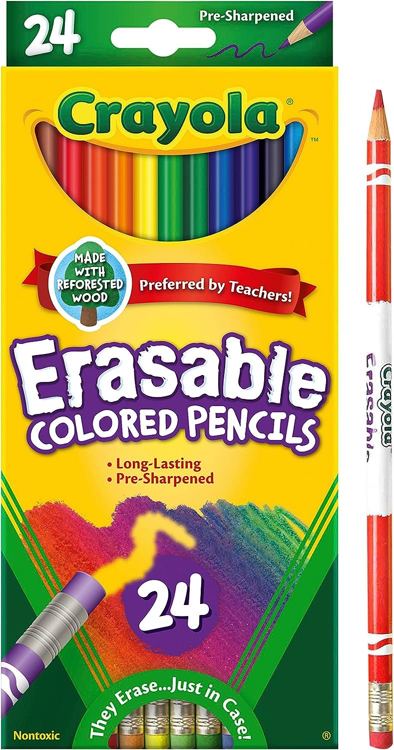 Crayola Erasable Colored Pencils