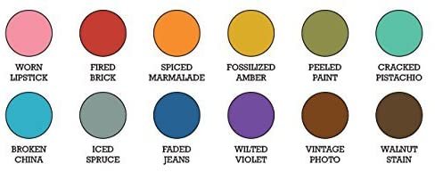 Distress Oxide Ink Pad and Reinker Bundle All 12 Colors - 24 Pack