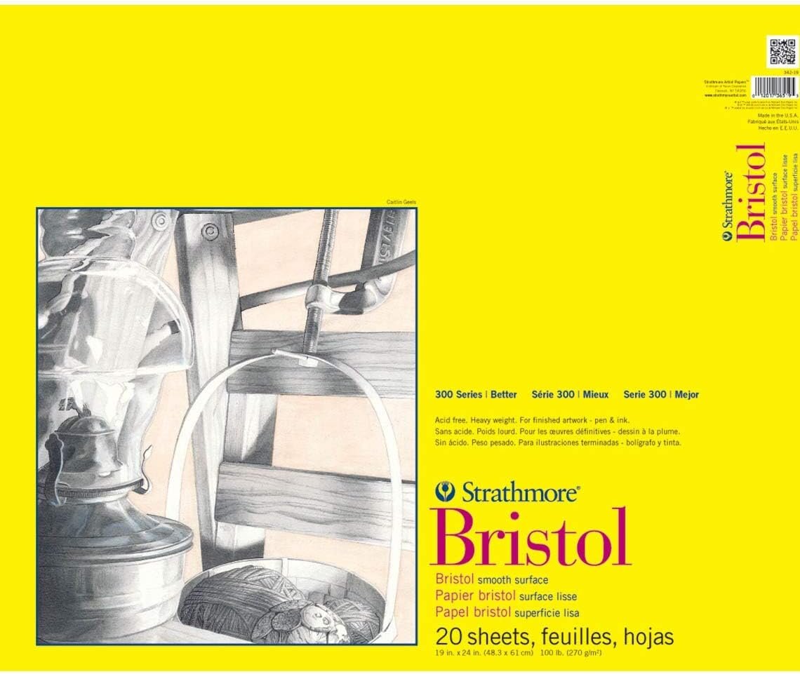 Strathmore 300 Series Bristol Smooth Pad