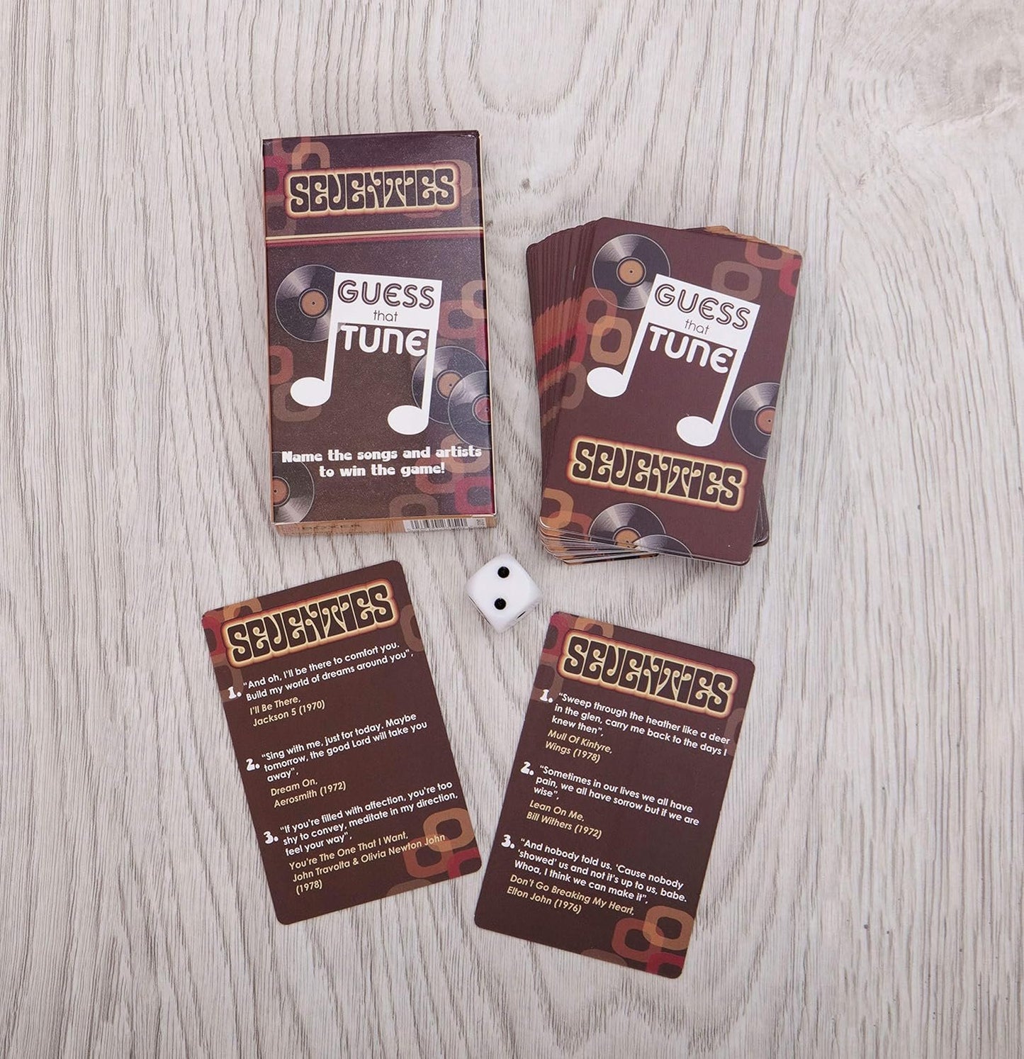 Boxer Gifts Sixties Guess That Tune Music Quiz Game | Name The 60’s Song From The Lyrics | Great Fun For Parties | Over 150 Songs