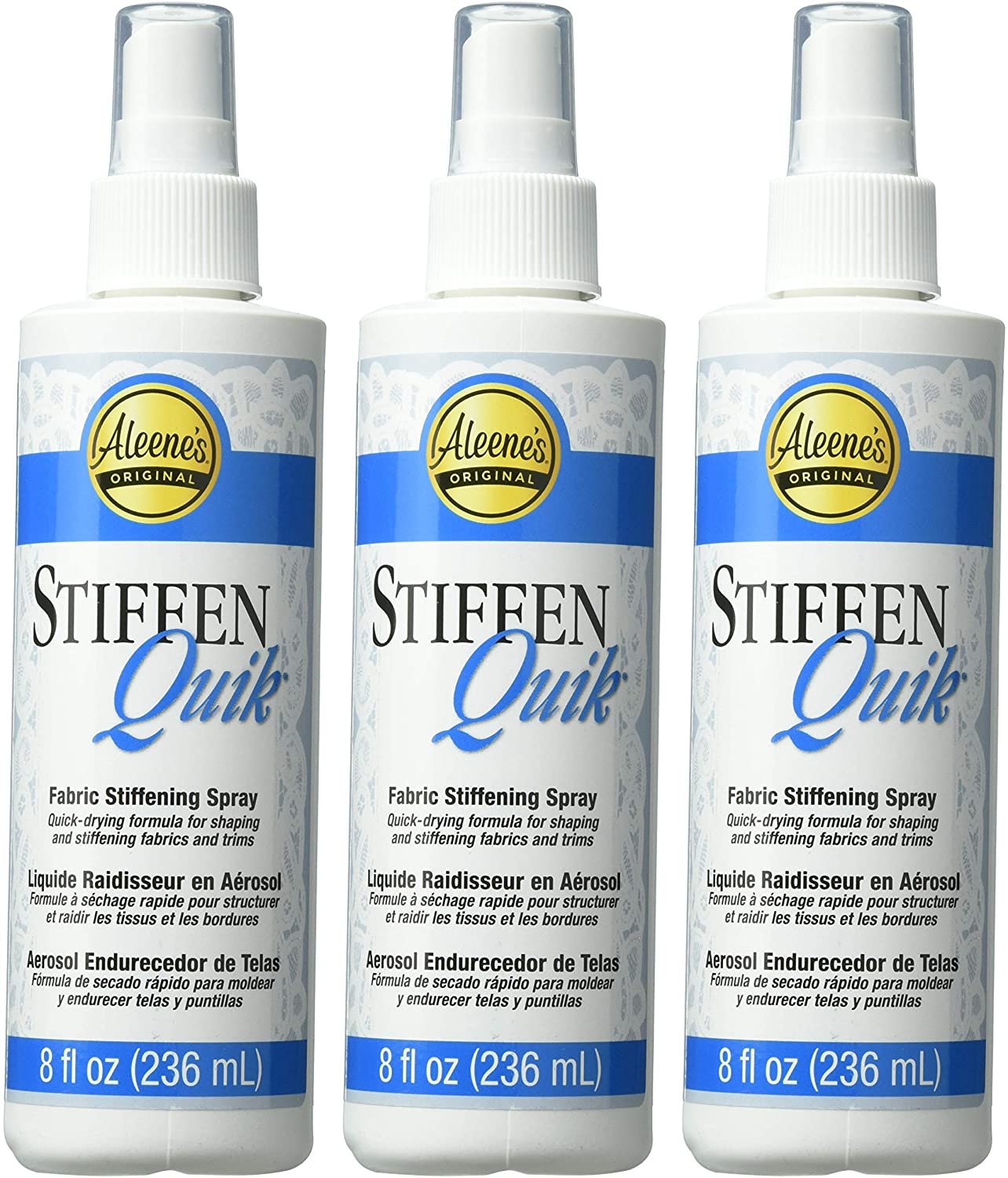 Bulk Buy: Duncan Crafts Aleene's Stiffen Quik 8 Ounce 33-8 (3-Pack)