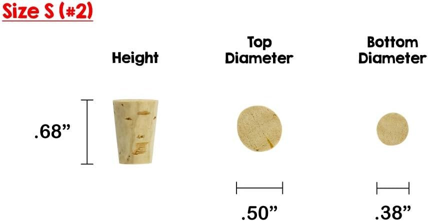 Hygloss Products 39901 Cork Stoppers