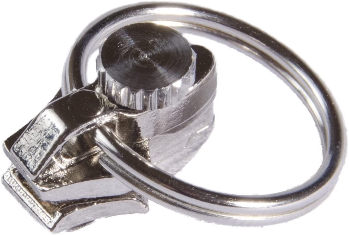 FixnZip Nickel Replacement Zipper for Sewing,