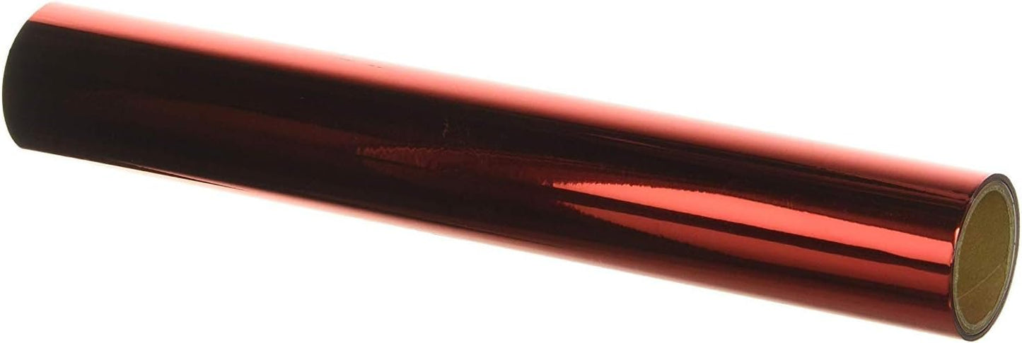 Cricut 2003648 Adhesive Metallic Foil 12"X48"-Red