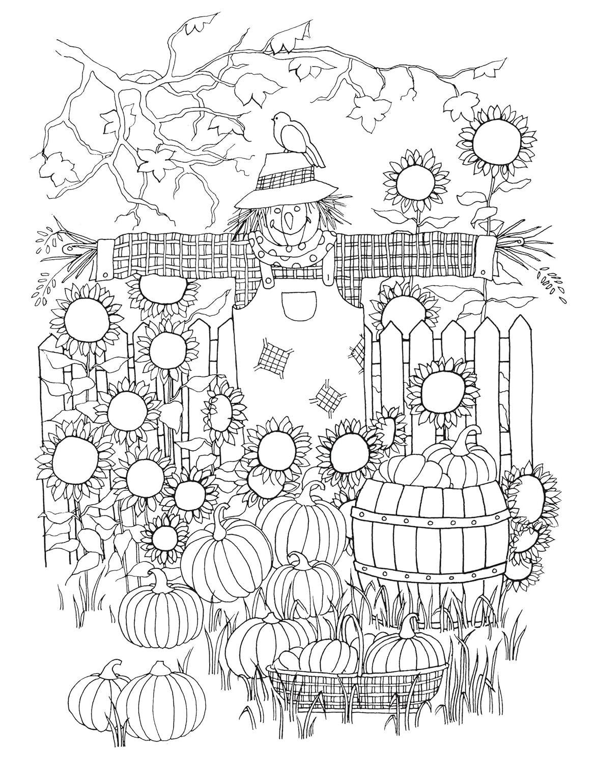 Creative Haven Whimsical Gardens Coloring Book (Adult Coloring Books: Flowers & Plants)