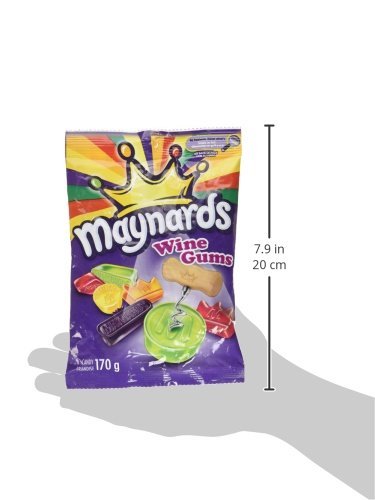 Maynards Wine Gums Candy, 170g/6oz, Imported from Canada}