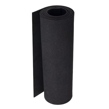 Pixiss EVA Foam Roll 5mm (Black) - 35cm x 150cm x 5mm Foam Roll for Foam for Cosplay and Crafts - High Density Foam, Versatile Black Foam - DIY Projects, Foam Padding - Foam Mats for Floor - EVA Foam Cosplay