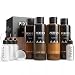 Pixiss Brown Alcohol Ink Set 4 Pack 4oz Bottles with Mini Squeeze Bottles Alcohol Ink for Epoxy Resin Yupo Paper Tumblers Coasters Resin Colorant for Resin Art Supplies