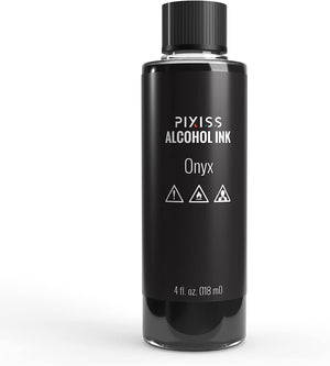 PIXISS Alcohol Ink 4oz. - Onyx (Black)