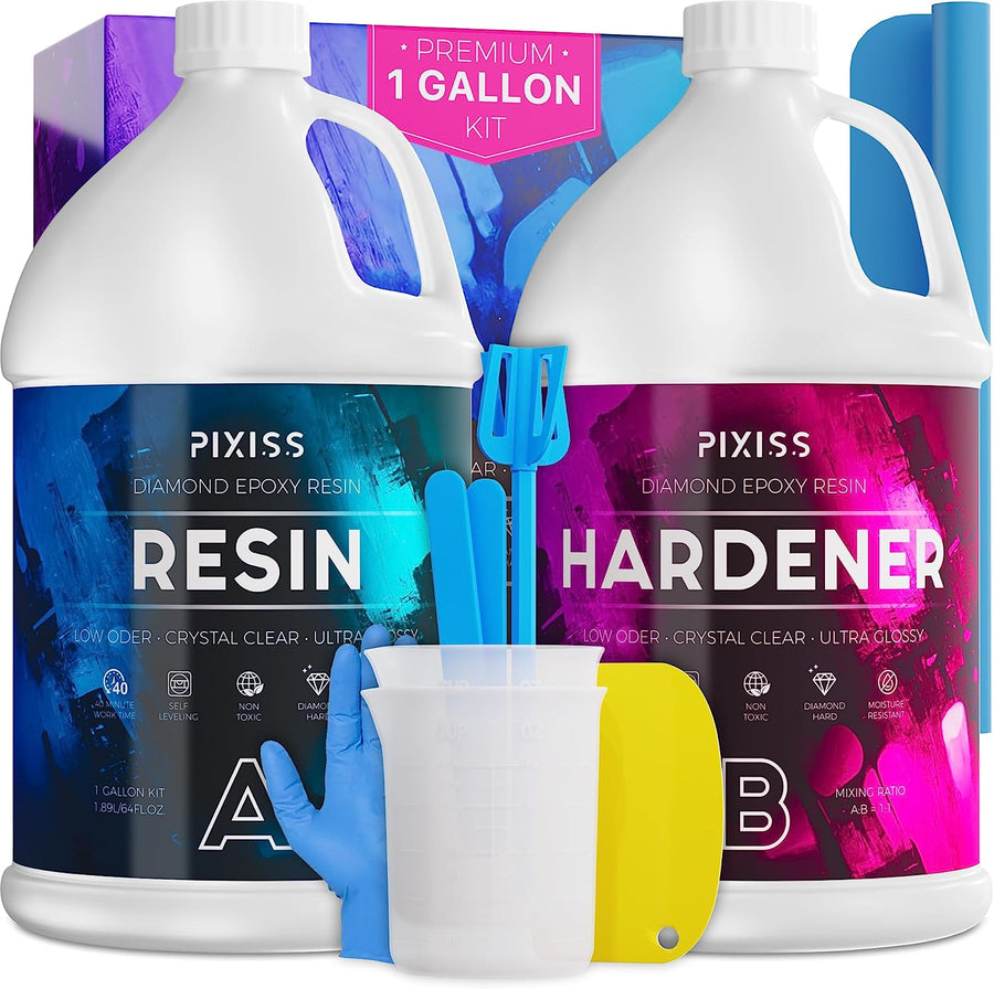 ArtResin Epoxy Resin, 1 Gallon Kit