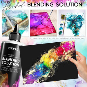 PIXISS Alcohol Blending Solution 4oz. and Accessories