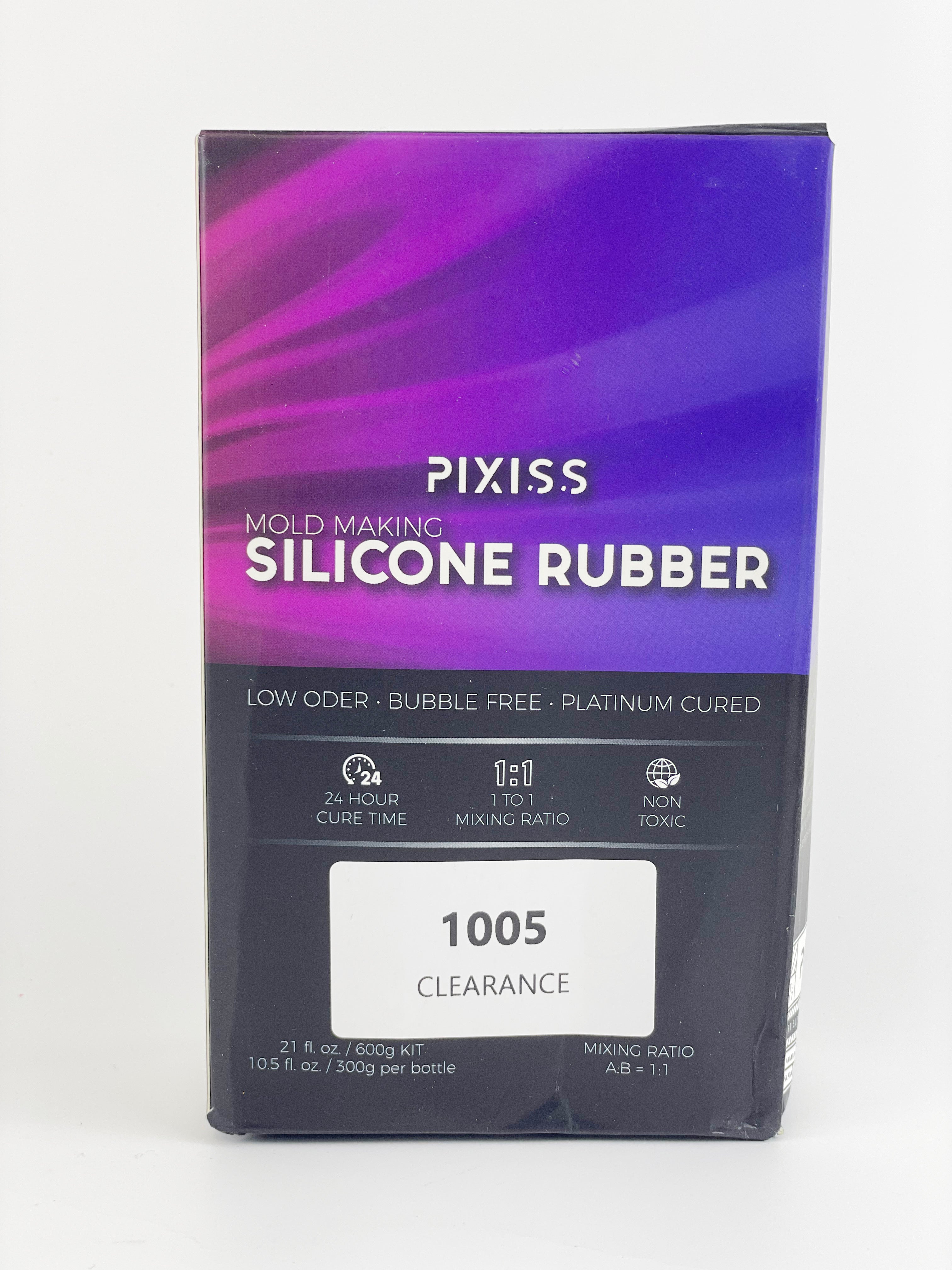 Pixiss Liquid Silicone Rubber for Mold Making - 21.16 oz. Kit