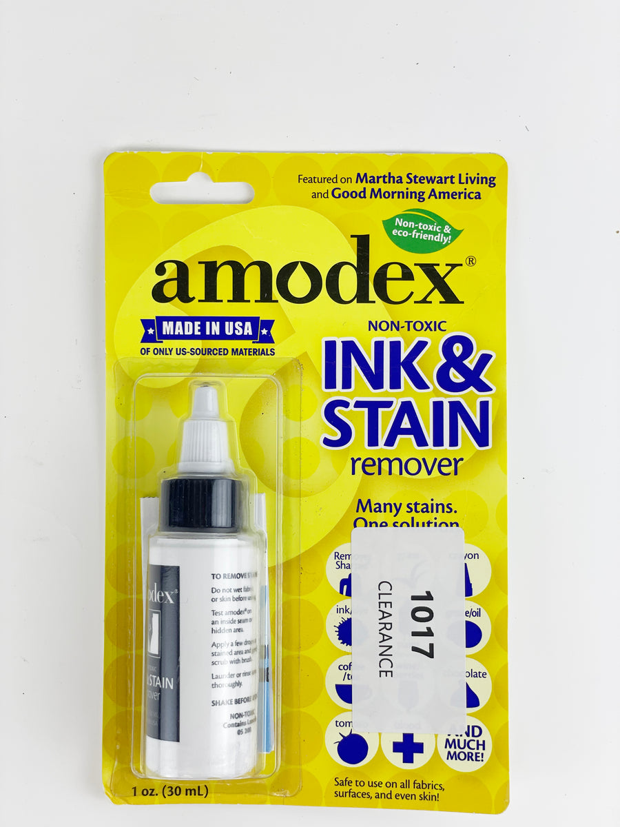 How to Use Amodex Ink and Stain Remover