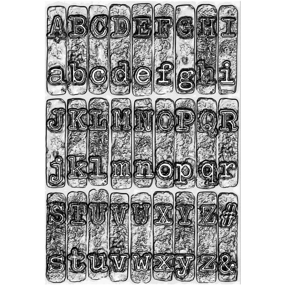 Sizzix 3-D Embossing , Tim Holtz, One Size, Lumber Folder