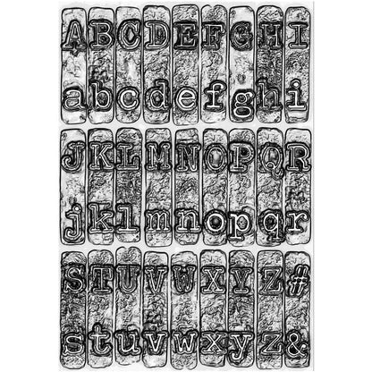 Sizzix 3-D Embossing , Tim Holtz, One Size, Lumber Folder