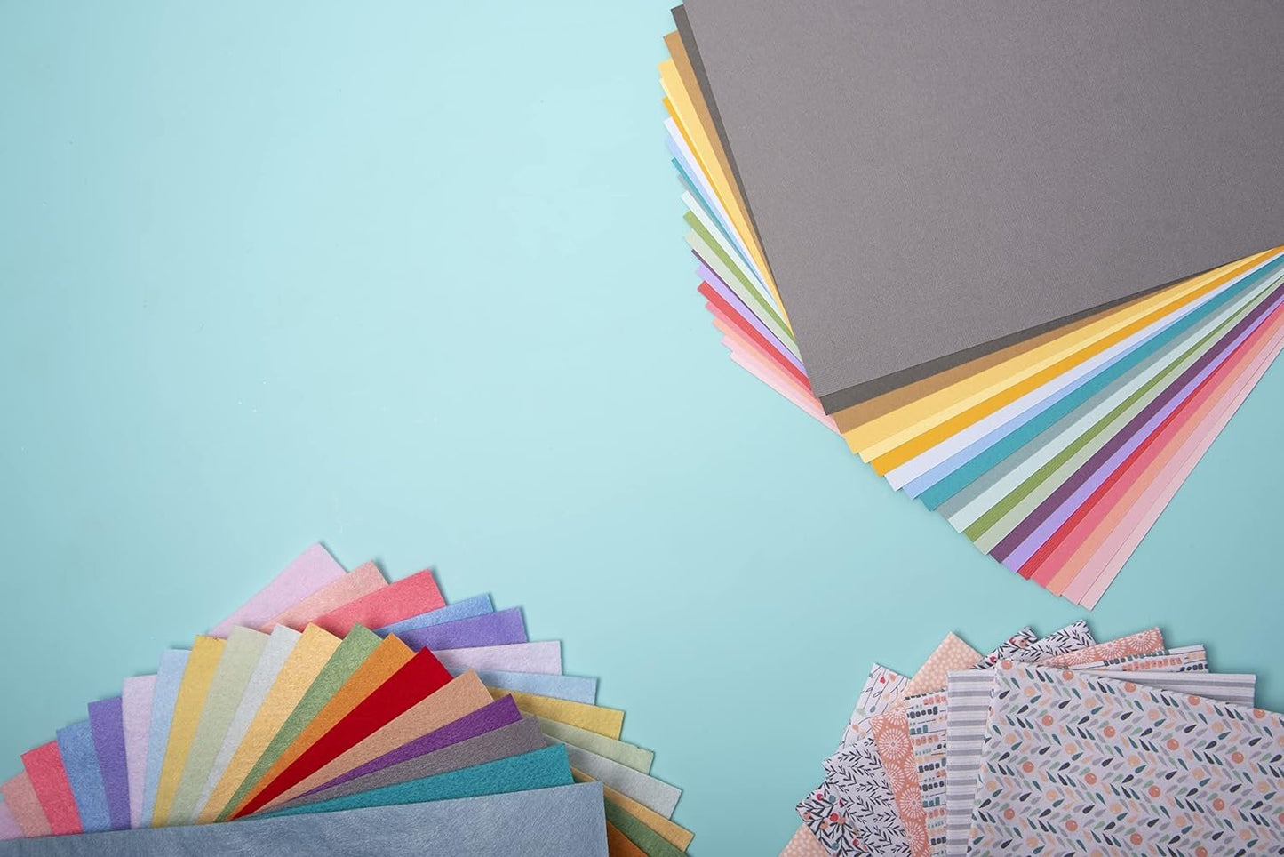 Sizzix Surfacez-Making Essential Cardstock Sheets 60PK (10 Colours Neutrals), Multicolour, 8 1/4" x 11 5/8"