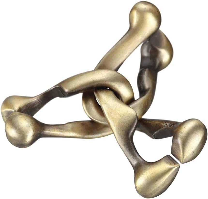 BePuzzled | Enigma Hanayama Metal Brainteaser Puzzle Mensa Rated Level 6, for Ages 12 and Up