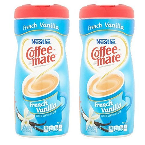 COFFEE-MATE French Vanilla Powder Coffee Creamer 15 oz. Canister (Pack of 2)