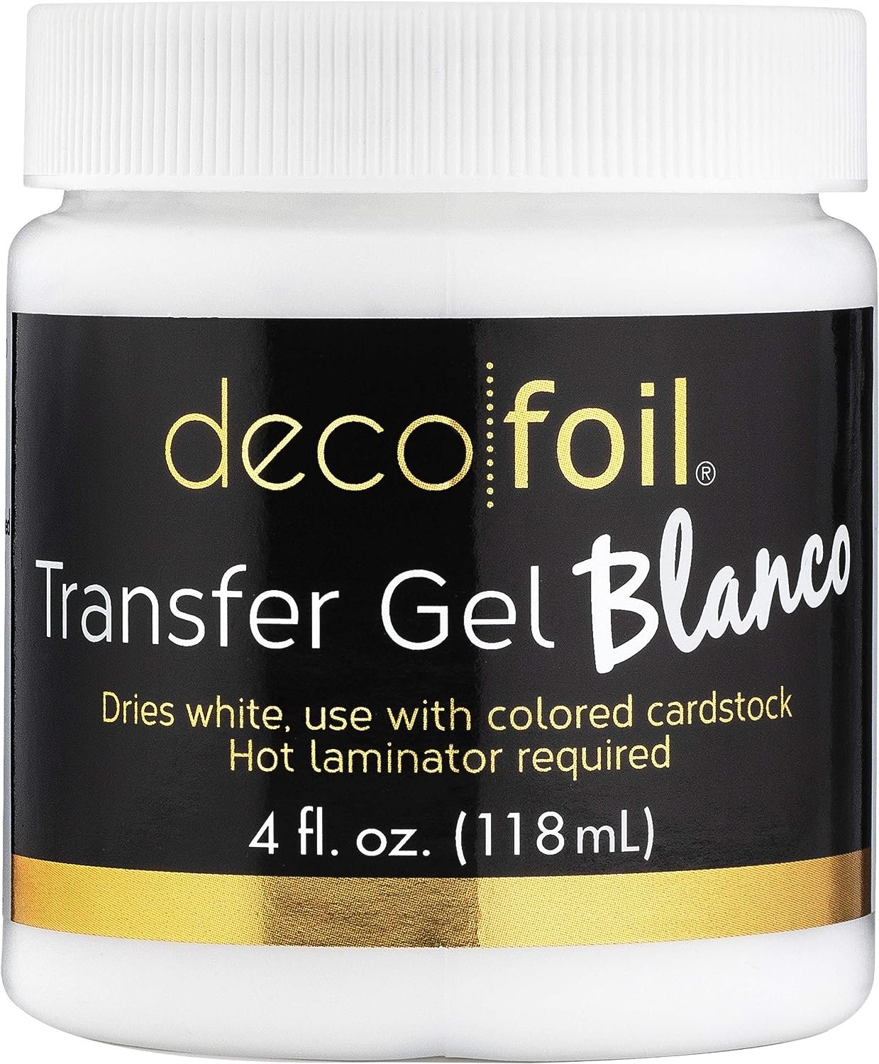 iCraft Deco Foil Transfer Gel, Blanco