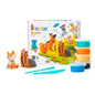 Fat Brain Toys Hey Clay Dog Story - Arts & Crafts Clay Set for Kids Ages 6 to 10