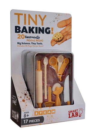 SmartLab Toys Tiny Baking with 20 Delicious Tiny Recipes. Big Science. Tiny Tools.