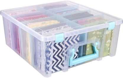 ArtBin Art Bin 0365500 Super Satchel Double Deep, Portable Art & Craft Organizer with Handle
