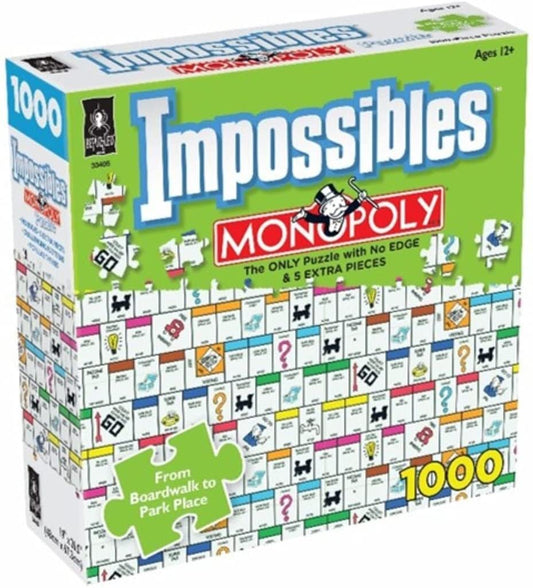 BePuzzled (BEPUA) Impossibles Monopoly Puzzle, 750
