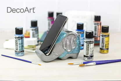 DecoArt 2 Ounce, Vintage Brass Extreme Sheen Paint