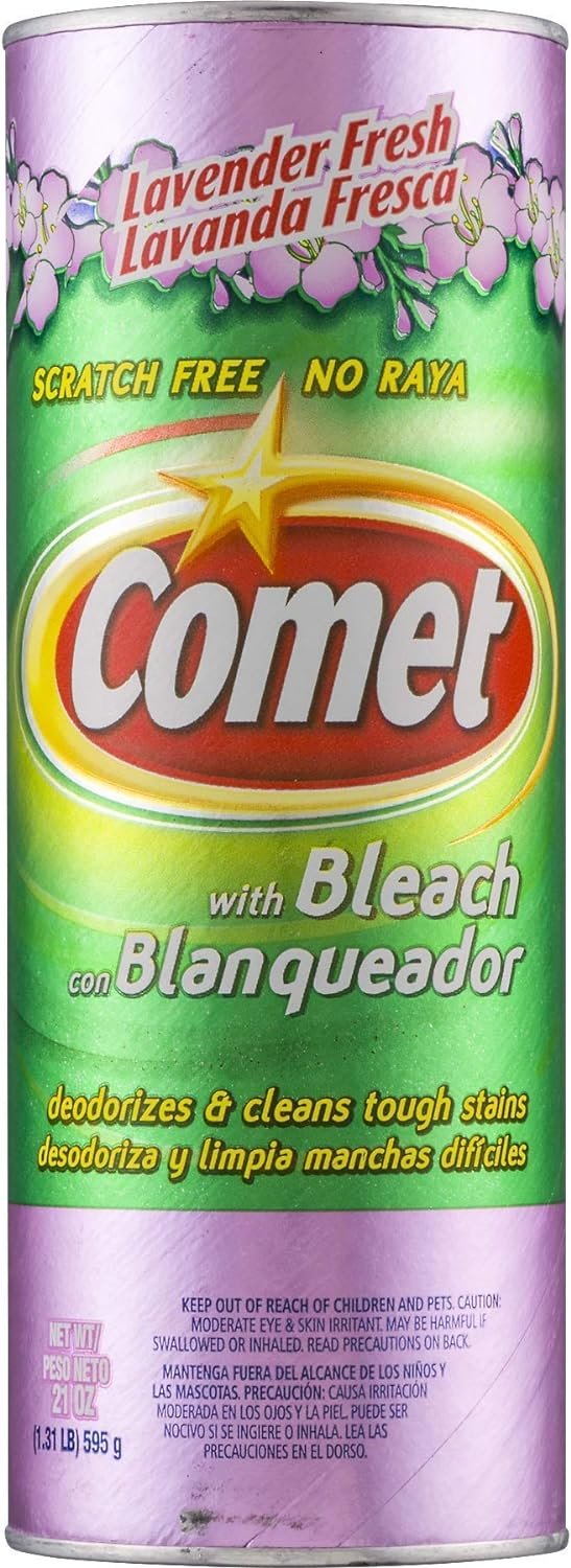 Comet, Lavender Fresh with Bleach 21 Ounce